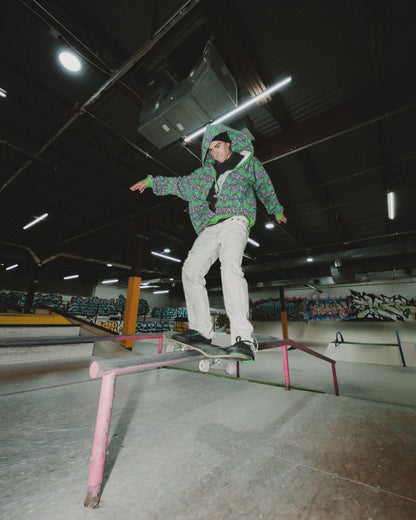 Skater Zip Up Green