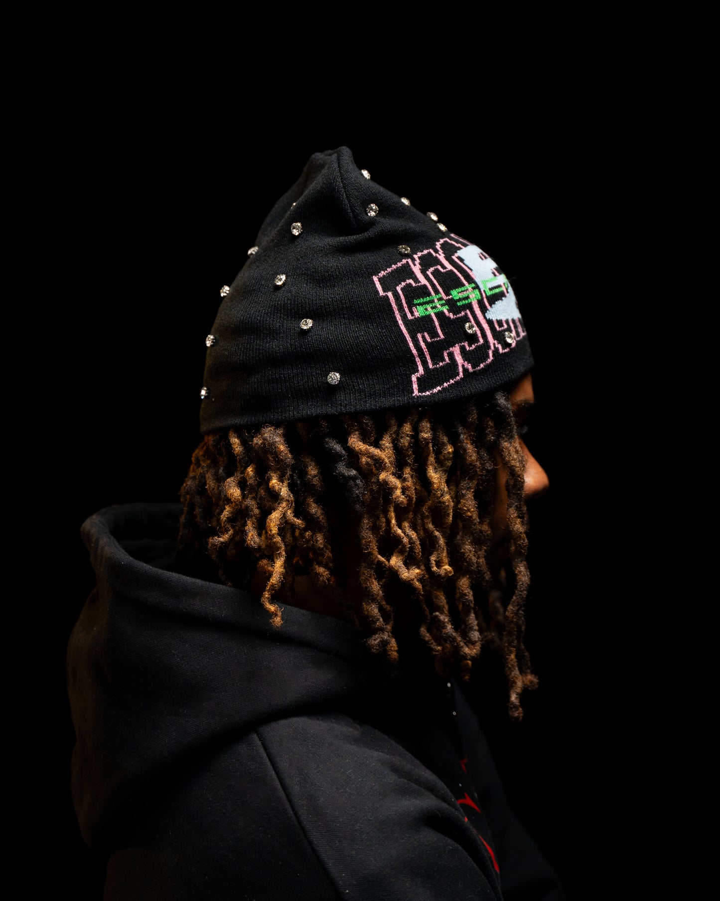 Escapades Matrix Black Beanie