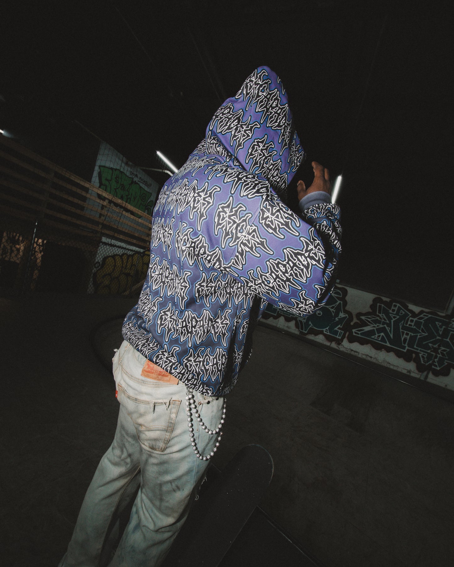 Skater Hoodie Purple